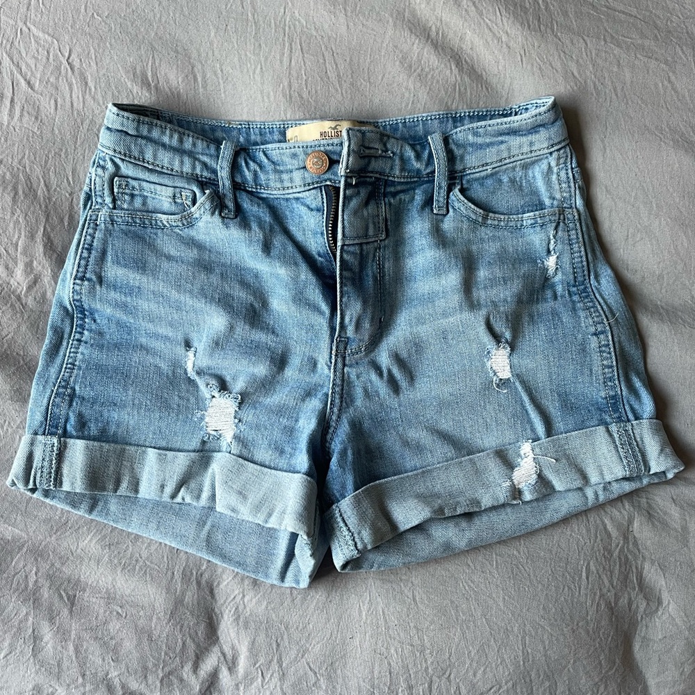 High Rise Mom Shorts - Picture 4 of 5